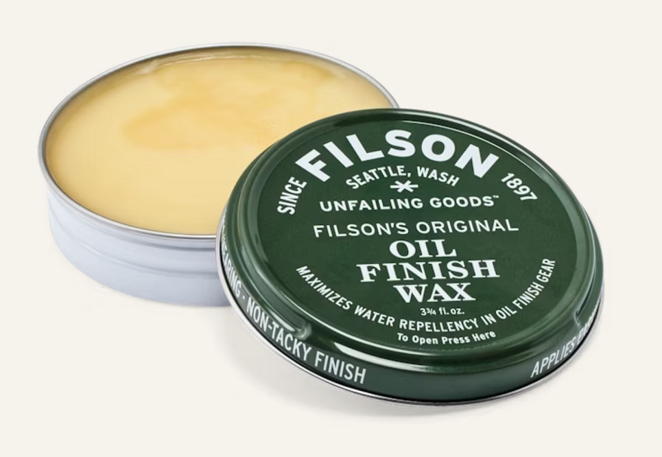 Filson Oil Finish Wax 1 1/8 fl. oz. NEW Made In USA