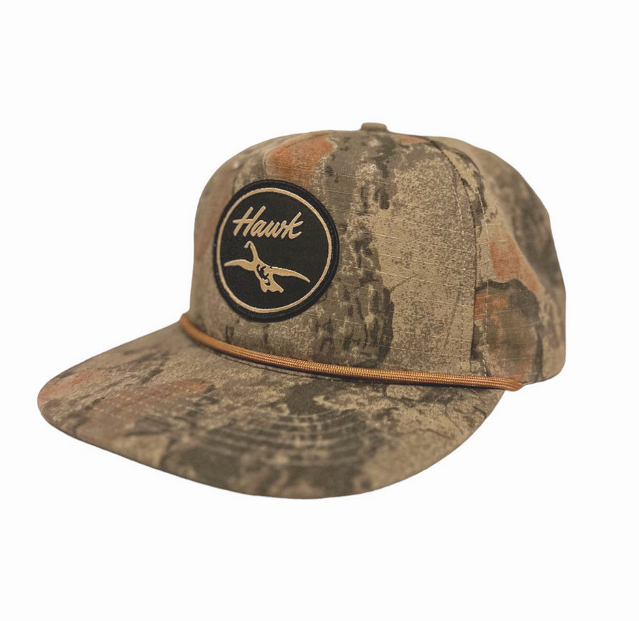 New Hawk Waterfowl - Natural Gear - Lost Hat Co. - Patch HW Logo Rope Hat