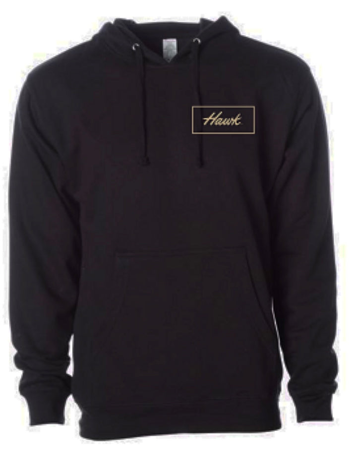 NEW! 2025 - Hawk Waterfowl - Hoodie - Black - Tan Print