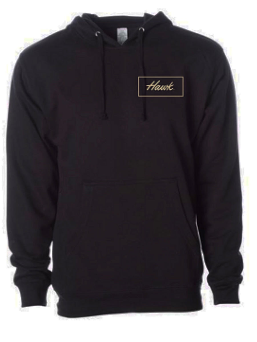 NEW! 2025 - Hawk Waterfowl - Hoodie - Black - Tan Print
