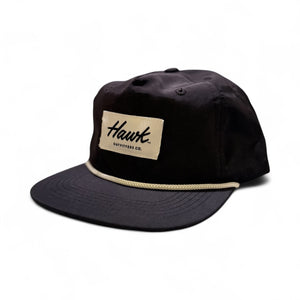 Hawk Waterfowl - Black Rope Hat - Big Fit