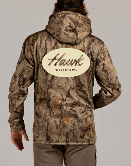 Natural Gear x Hawk Waterfowl MID WEIGHT LAYERING HOODIE Hawk