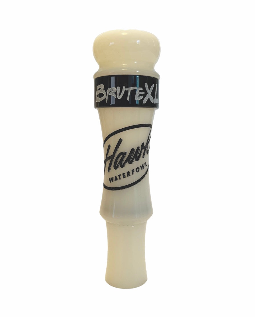 Rolling Thunder x Hawk Waterfowl - 2023 - Ivory - Brute XL Cutdown Duck Call - Limited Edition