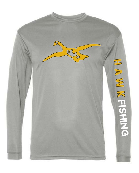 SALE! Hawk Waterfowl Fishing Shirt - Gray