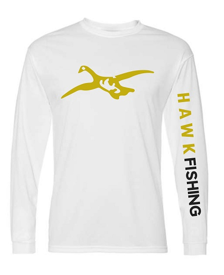 SALE! Hawk Waterfowl Fishing Shirt - White